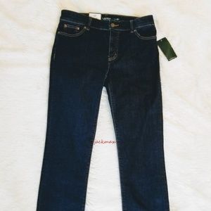RALPH LAUREN Womens 4 Petite Jeans Slim NWT $89